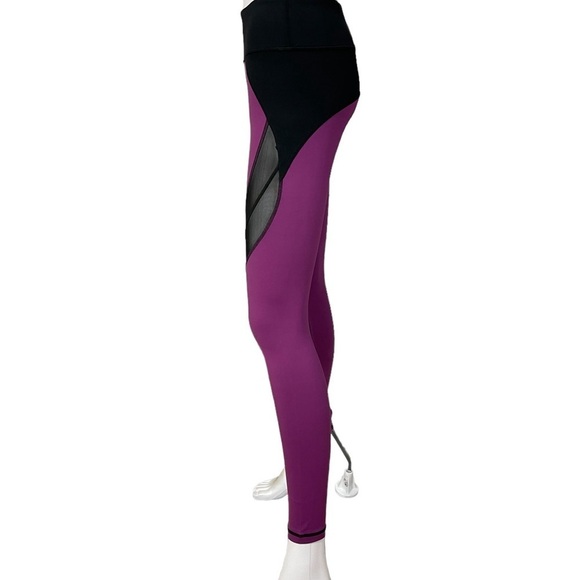 Purple Black Mesh Yoga Run Gym Leggings
New - Picture 3 of 7
